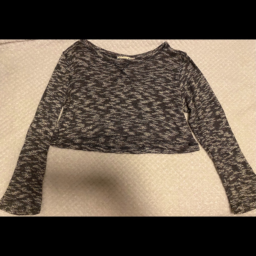 Cropped Knit Sweater (Large)